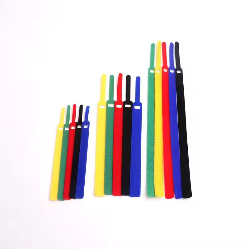 Velcroes elastic band custom Cable Tie Nylon Nylon fastener Hook and Loop Strap Cable Tie Cinch Strap Buckle Velcroes
