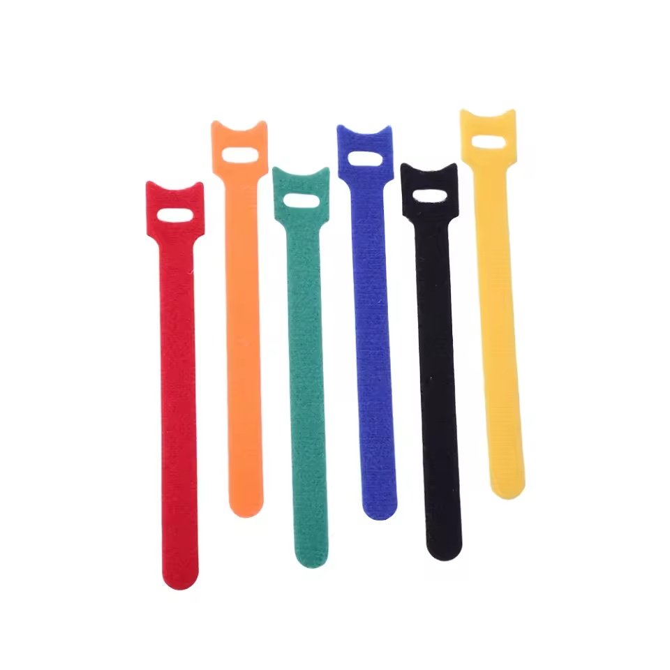 Velcroes elastic band custom Cable Tie Nylon Nylon fastener Hook and Loop Strap Cable Tie Cinch Strap Buckle Velcroes