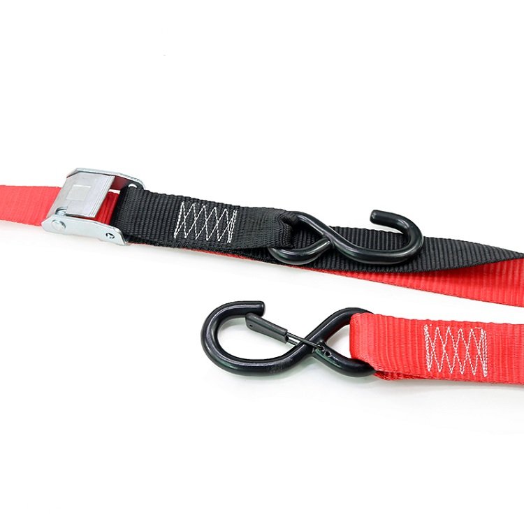 Hot Design 2 inch 3000 kgs Break Strength PVC Coated S Hook Polyester Cam Buckle Tie Down