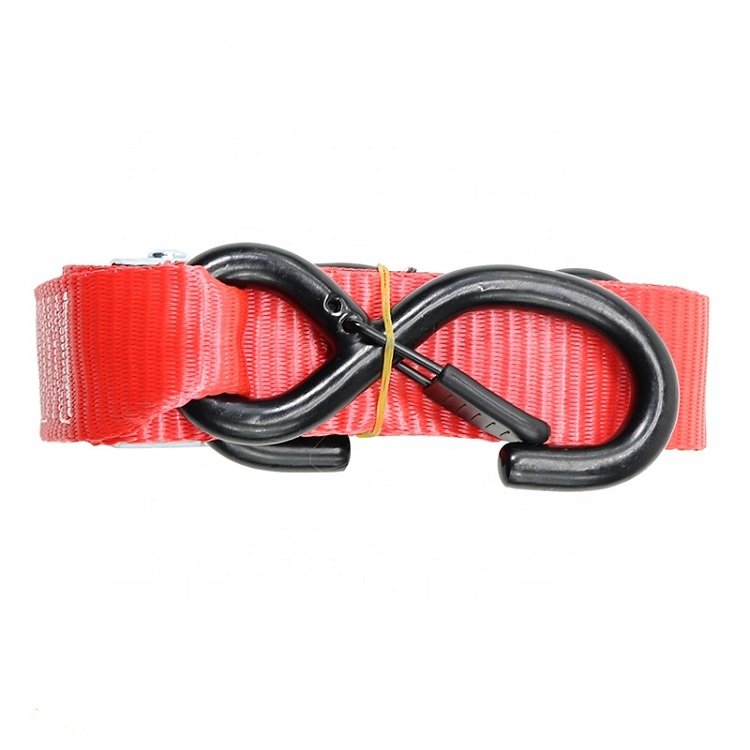 Hot Design 2 inch 3000 kgs Break Strength PVC Coated S Hook Polyester Cam Buckle Tie Down