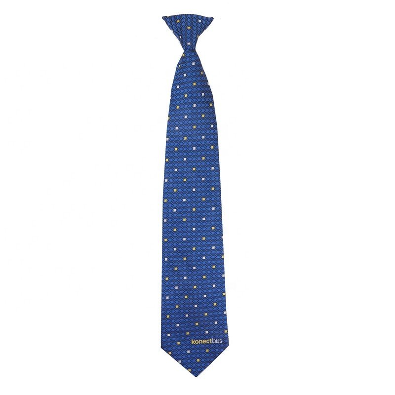 Clip On Tie, Logo Tie, Custom School Logo Ties for Men Clip On Security Ties For Men Women Pupil , Custom Ties