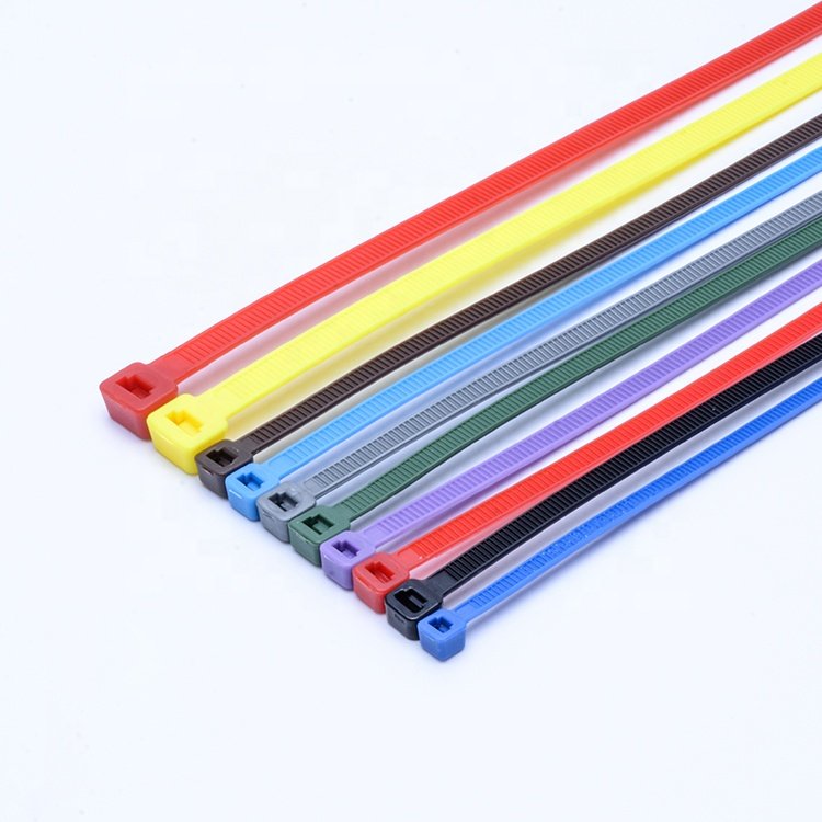 fscat cable ties 2.5 price eco-friendly durable size custom nylon zip tie 200 natural or black cable wire tie