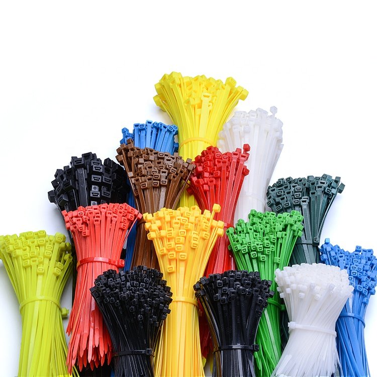 fscat cable ties 2.5 price eco-friendly durable size custom nylon zip tie 200 natural or black cable wire tie