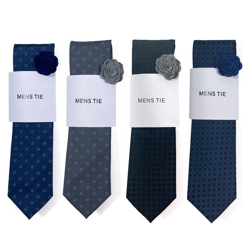 Wholesale best selling products necktie gift box corbatas hombres modelo 2022 lapel pins business men neck tie sets