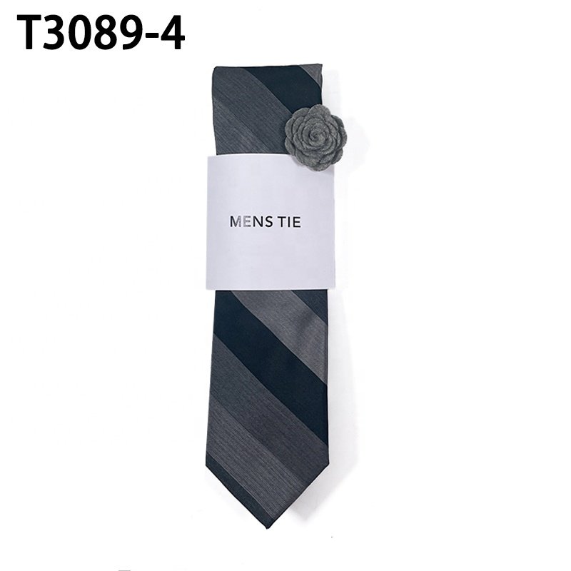 Wholesale best selling products necktie gift box corbatas hombres modelo 2022 lapel pins business men neck tie sets