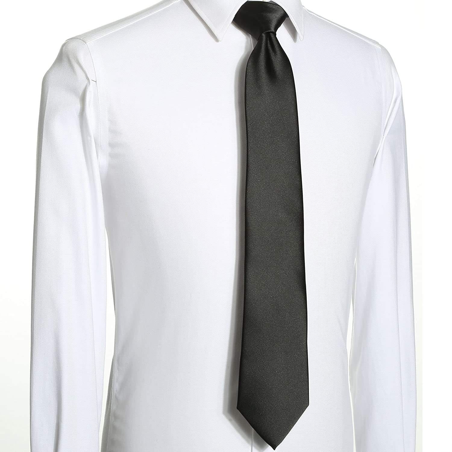Manufacturers Customized Private Label Designer Black 8cm Width Neck Tie Custom Necktie Silk Ties For Men