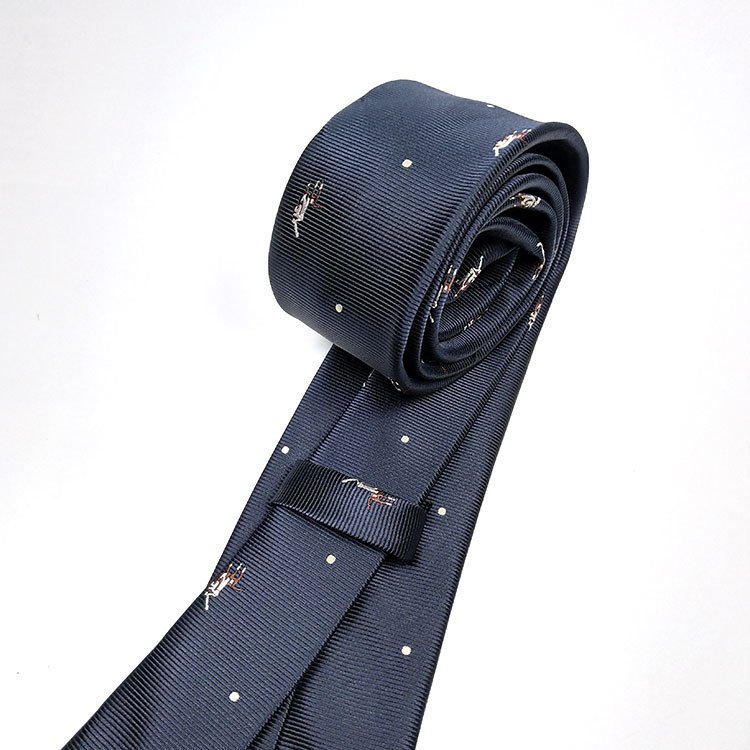 High Quality Customized Polyester Paisley Neckties Wedding Black Polyester 100% Microfiber Polyester Floral Ties for Men
