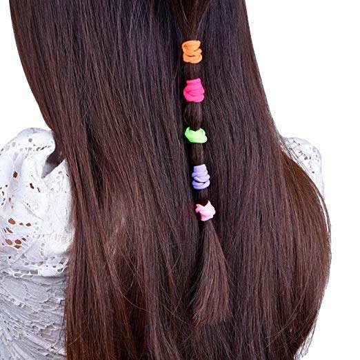 Factory Wholesale Women Girls Fashion Basic Hair Accessories Thin Elastic Hair Ties Elastic Hair Band