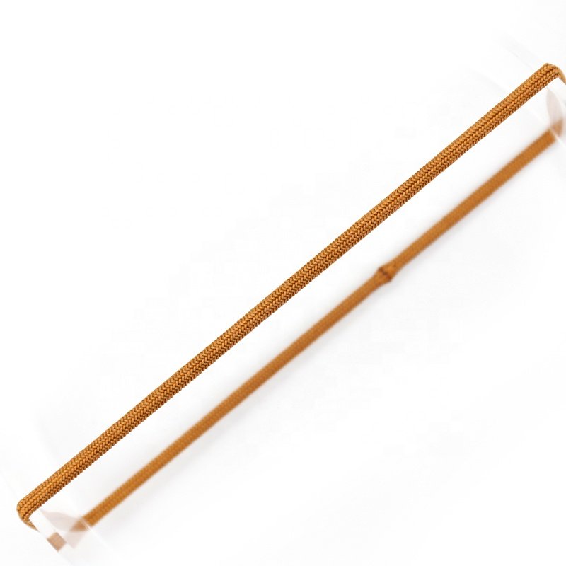 2021Kknekki Korean Ins Lovely Stripe Colorful Elastic Flat Design Thin Hair Ties Hair Band For Kids