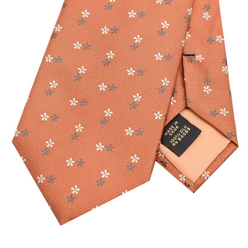 Hamocigia China Shengzhou Jacquard Woven Neckwear 100% Pure Organic Italian Silk Ties for Men