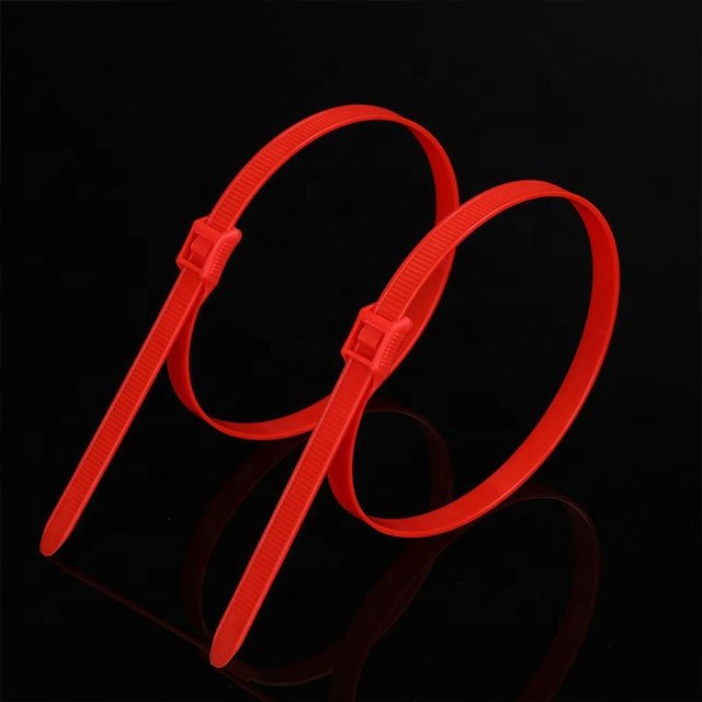 Durable Factory Oem Uv 4.8*300Mm Fastener Self Locking Nylon Cable Zip Tie Plastic Cable Tie