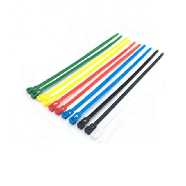 Durable Factory Oem Uv 4.8*300Mm Fastener Self Locking Nylon Cable Zip Tie Plastic Cable Tie