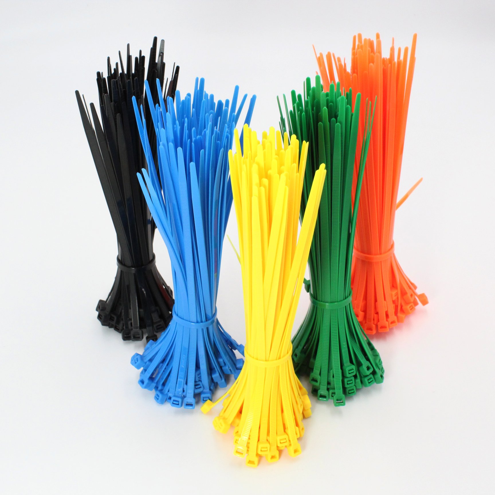 3.6*150mm 6 inch Factory wholesale price customized colorful cable tie lock adjustable self locking cable tie sizes