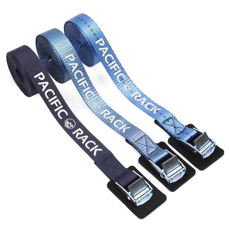 Nylon webbing cam buckle strap cargo lashing luggage belt strap tie down strap for transport