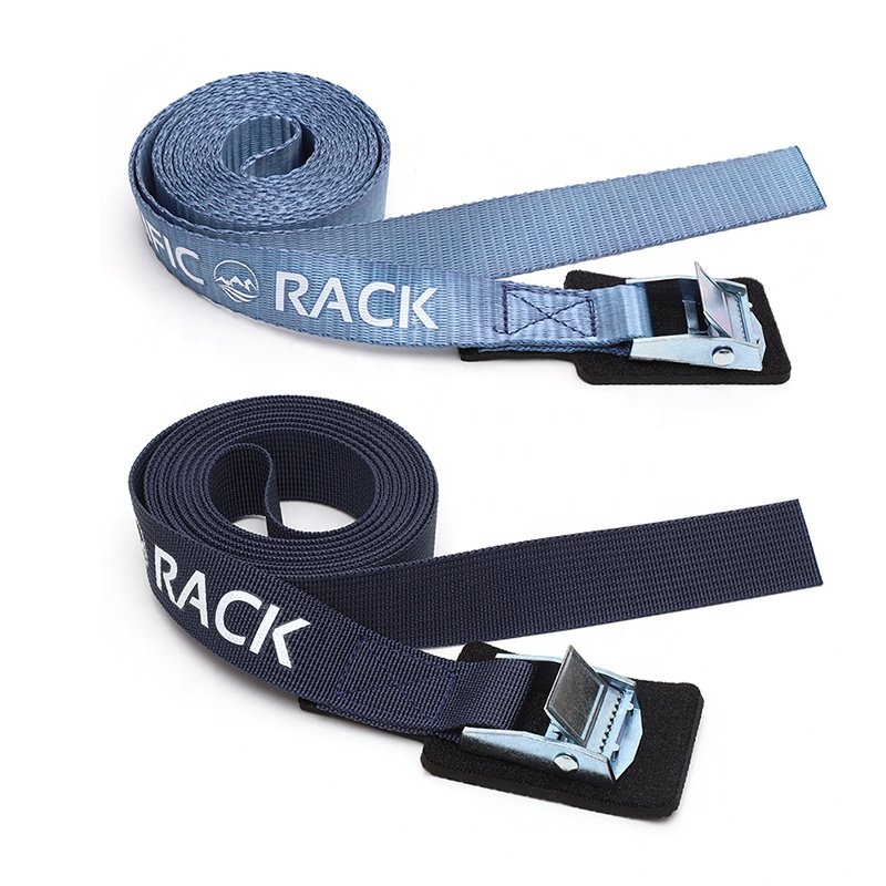 Nylon webbing cam buckle strap cargo lashing luggage belt strap tie down strap for transport