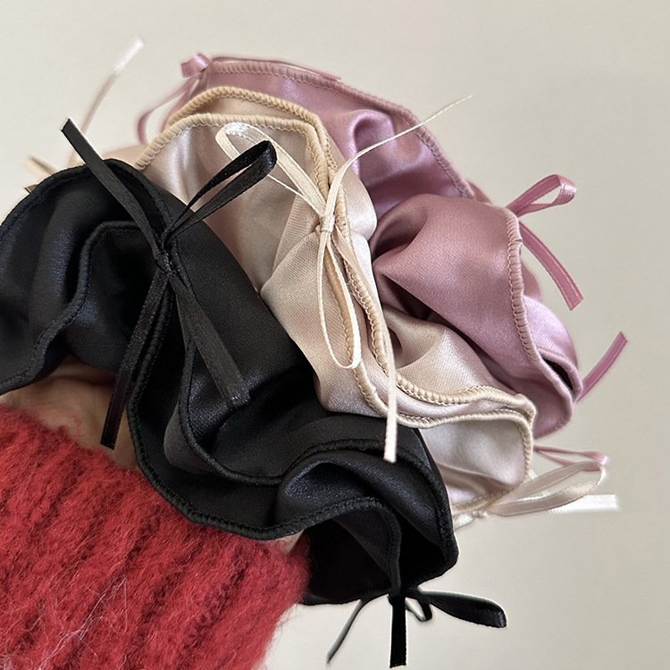 Ribbon bow large headband hair loop tie hair rope elastic band hair accessories