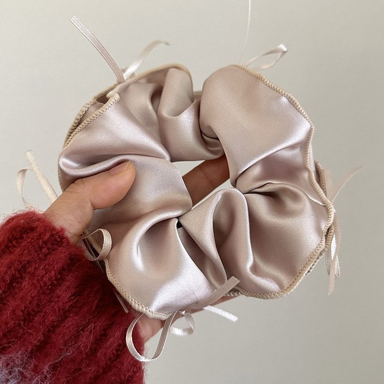 Ribbon bow large headband hair loop tie hair rope elastic band hair accessories
