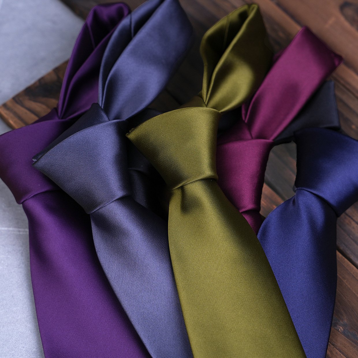 Classic solid color 8cm business men neck tie dating casual plain color men tie