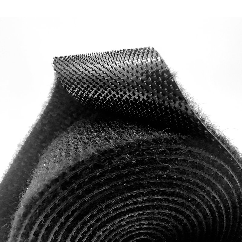 Fireproof Retardant Velcroes Back to Back Hook and Loop Straps Self Adhesive Reusable Fastening Cable Ties Wire Management