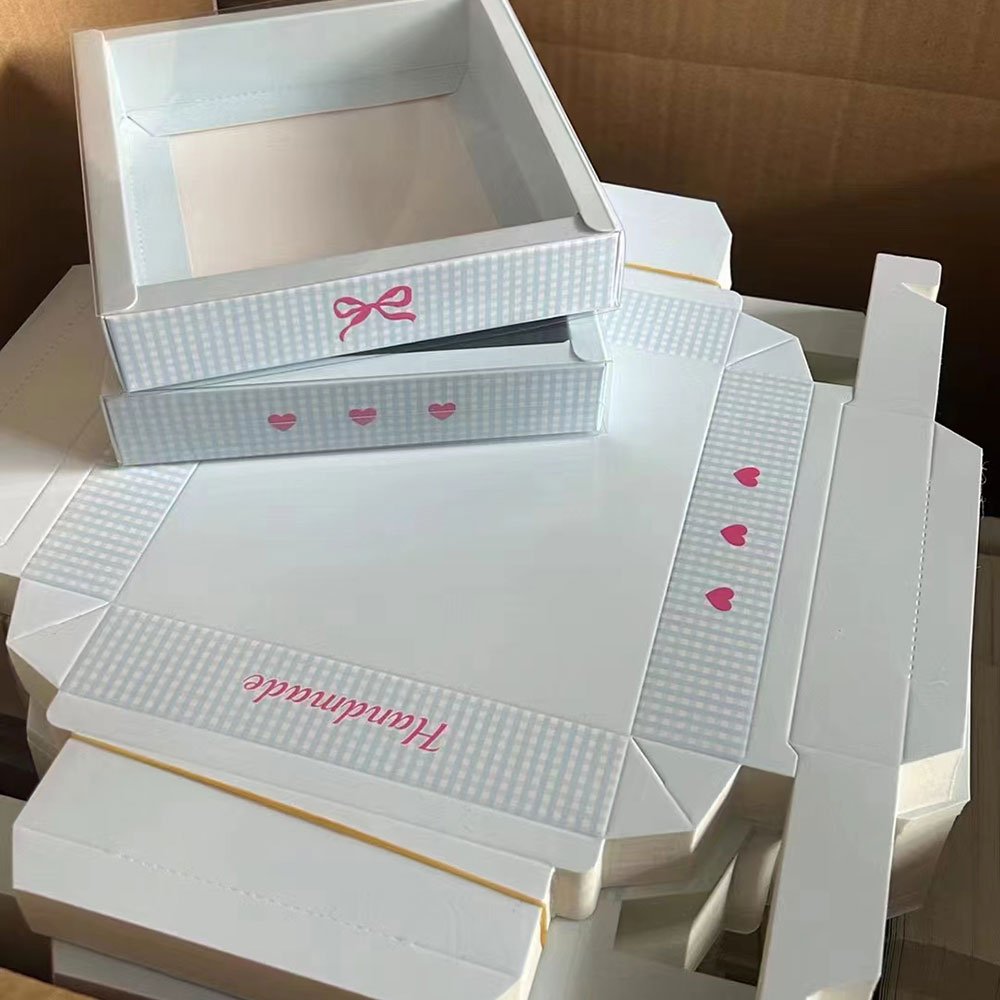 Packaging Silk Hair Rope Transparent Boxes Hair Care Products Packaging Boxes hair extension packaging