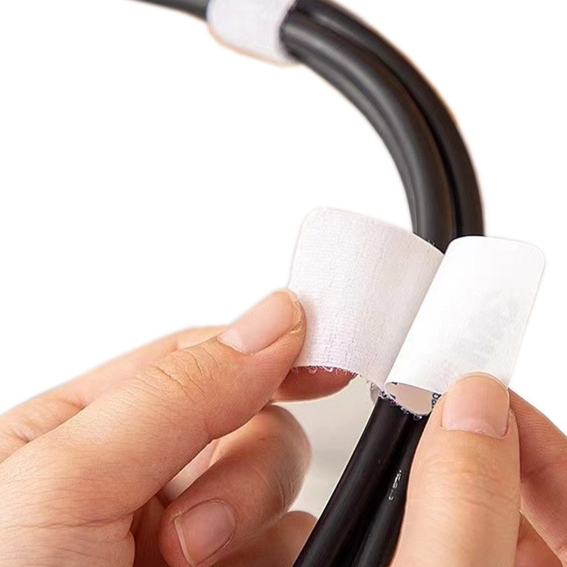 Adhesive Backed Velcroes Cable Ties Hook and Loop Cord Holder Wrap