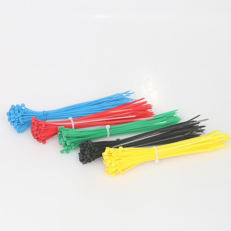 Manufacturer White and black Nylon 66 Cable Ties cable clamps