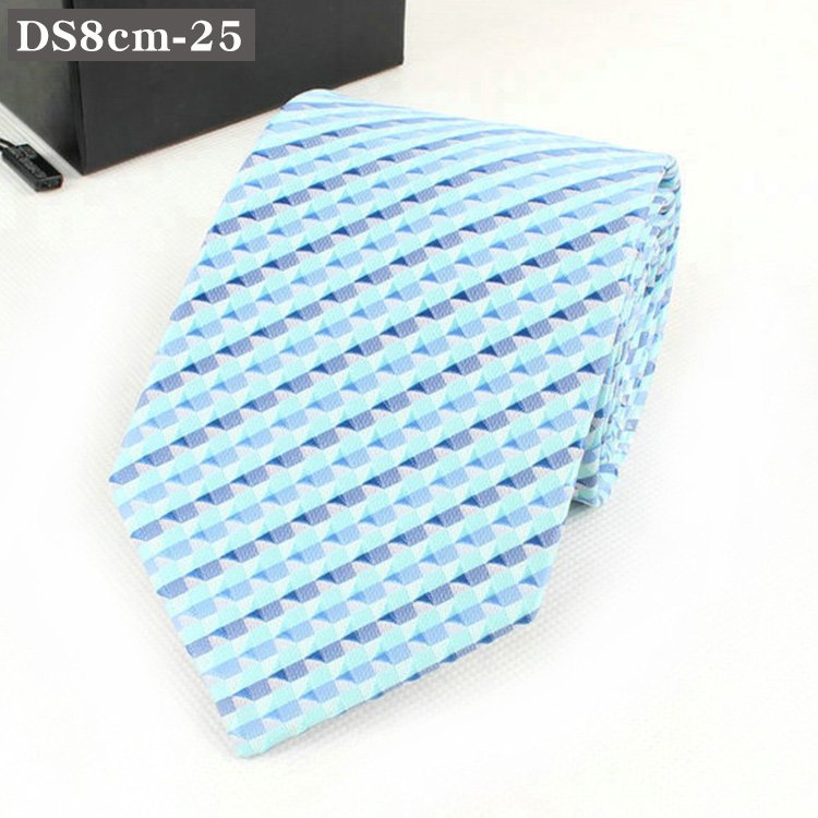 Best Selling Lattice Neck Ties For Men Classic Paisley Necktie Jacquard Woven Necktie for men