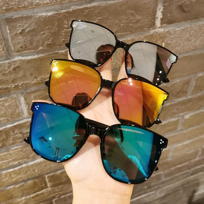 Factory Direct Sales Children's Sunglasses Personalized Cool Glasses Boys Girls Anti-Uv Fashion Summer Sunshade Sunglasses