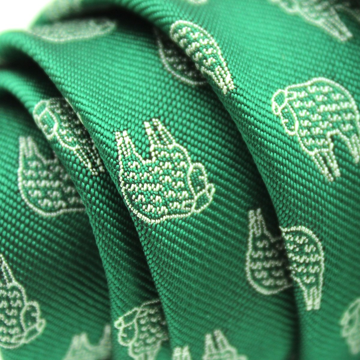 Handmade Fashion Custom Shengzhou Necktie Polyester Woven Ribbing Prasinous Beige Lovely Sheep Goat Mens Skinny Animal Ties