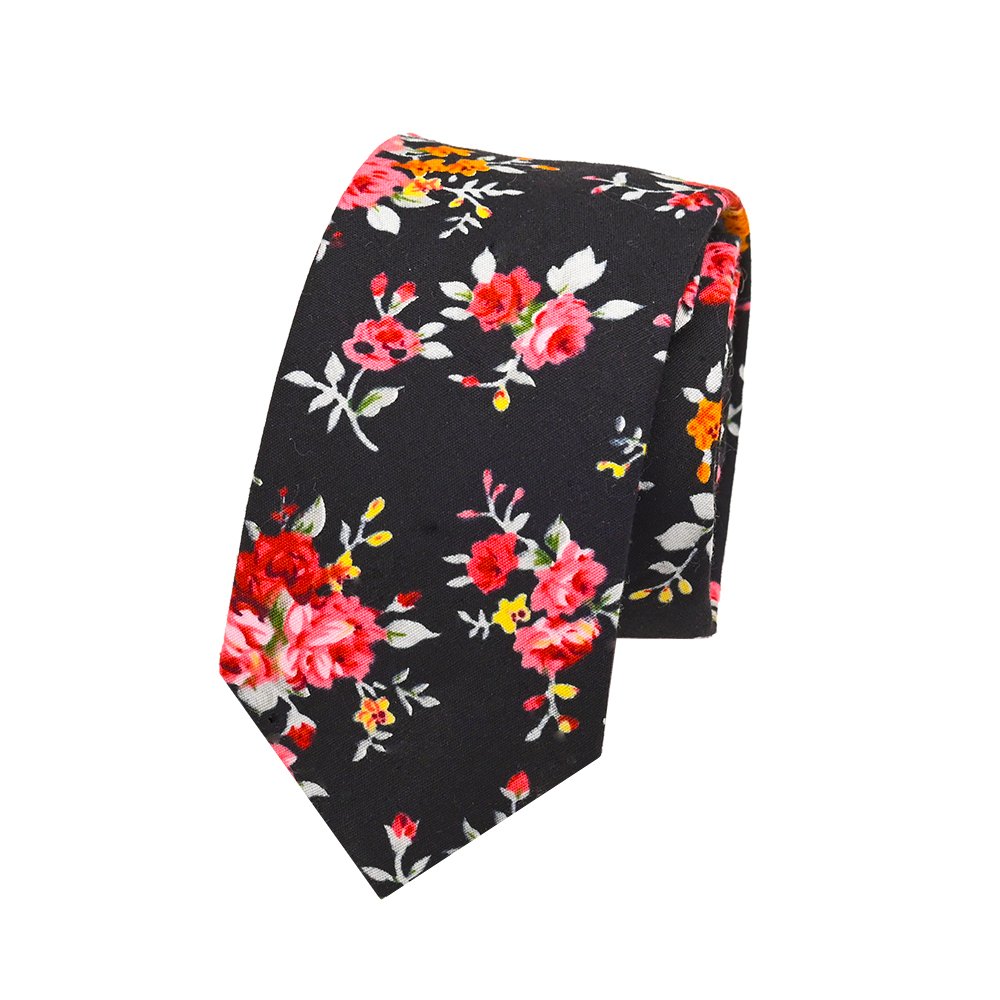 YiLi Factory Custom Men's Neckwear Gentleman Set with Necktie Bowties collar flower Clip Pocket Squares 5pcs gift set