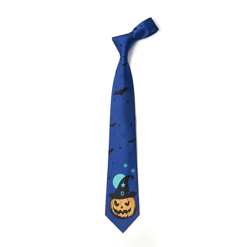 Yili Funny Mens Tie Holiday Season Party Gifts Neckties for Halloween Thanksgiving Christmas