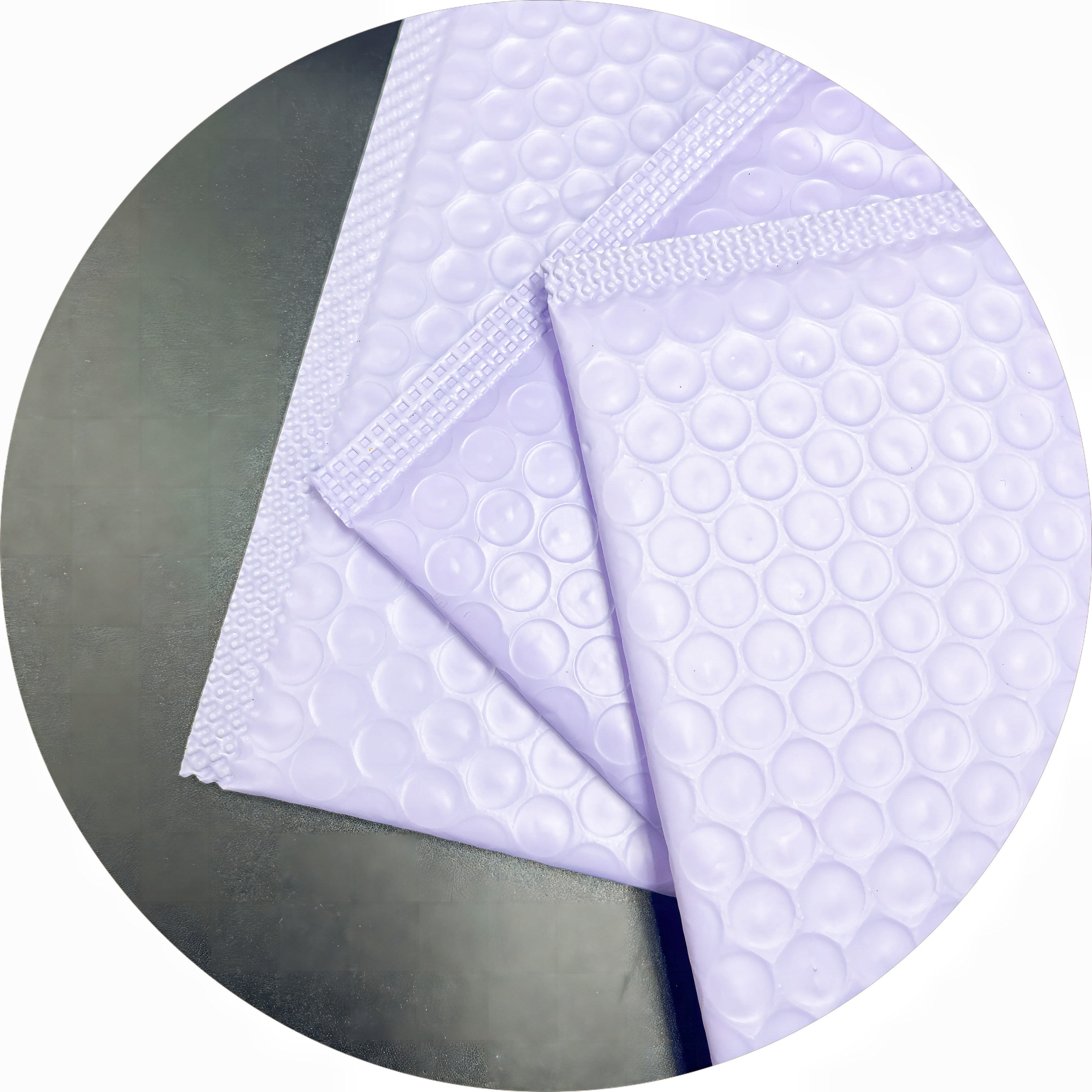 Eco-friendly Customize Purple Bubble Bag Tear Proof Padded Bubble Envelopes Strong Adhesive Packing Bubble Mailer Bag