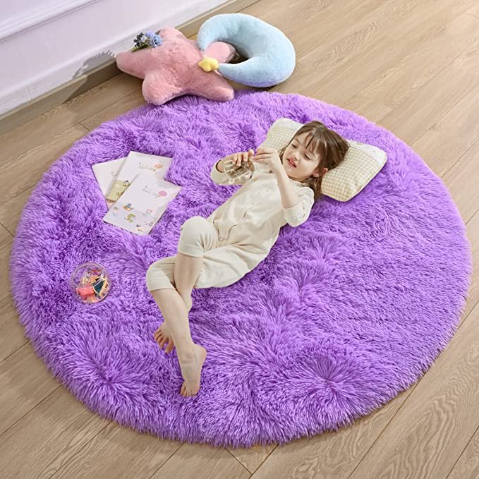 Factory Wholesale Shaggy Mat Soft Tie-dye Process PV Fleece Rug Fluffy Carpets For Living Room Bedroom