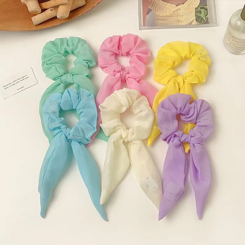 LED Hair Scrunchy Flashing Hair Bands for Women Girls Luminous Colorful Glow Hair Tie 3 Light Modes Fun Party Favors