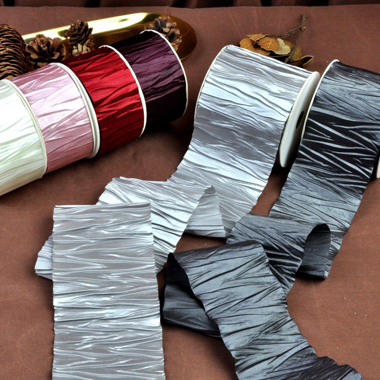 Best selling birthday cake baking golden cable tie wedding christmas gift box packaging leaf ribbons
