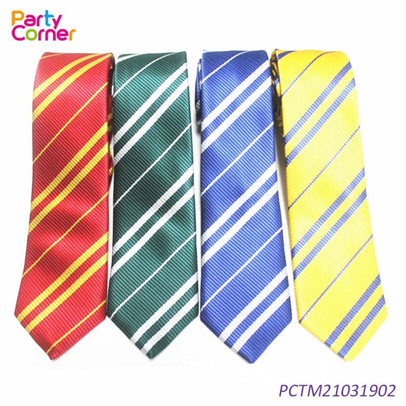 Cosplay Tie for Birthday Party Costume Accessory Necktie for Halloween Party Red Tie