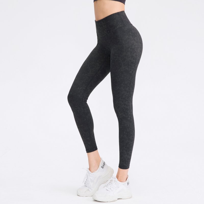 Women Sexy Push Up Fitness Leggins Sport Yoga Pant Leggings Tie Dye Workout Tights