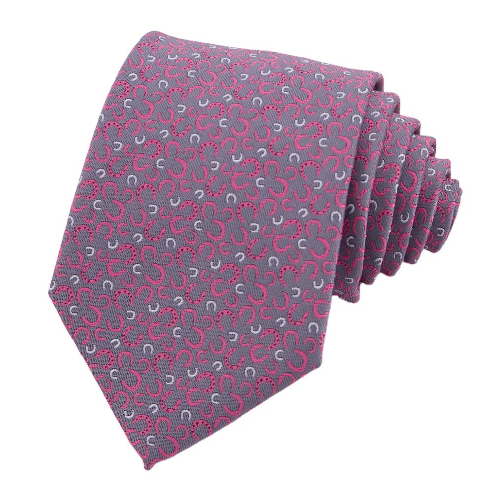 Manxiang Man Tailored Handmade Italian Jacquard Woven 100% Pure Silk Hand Made Neck Tie