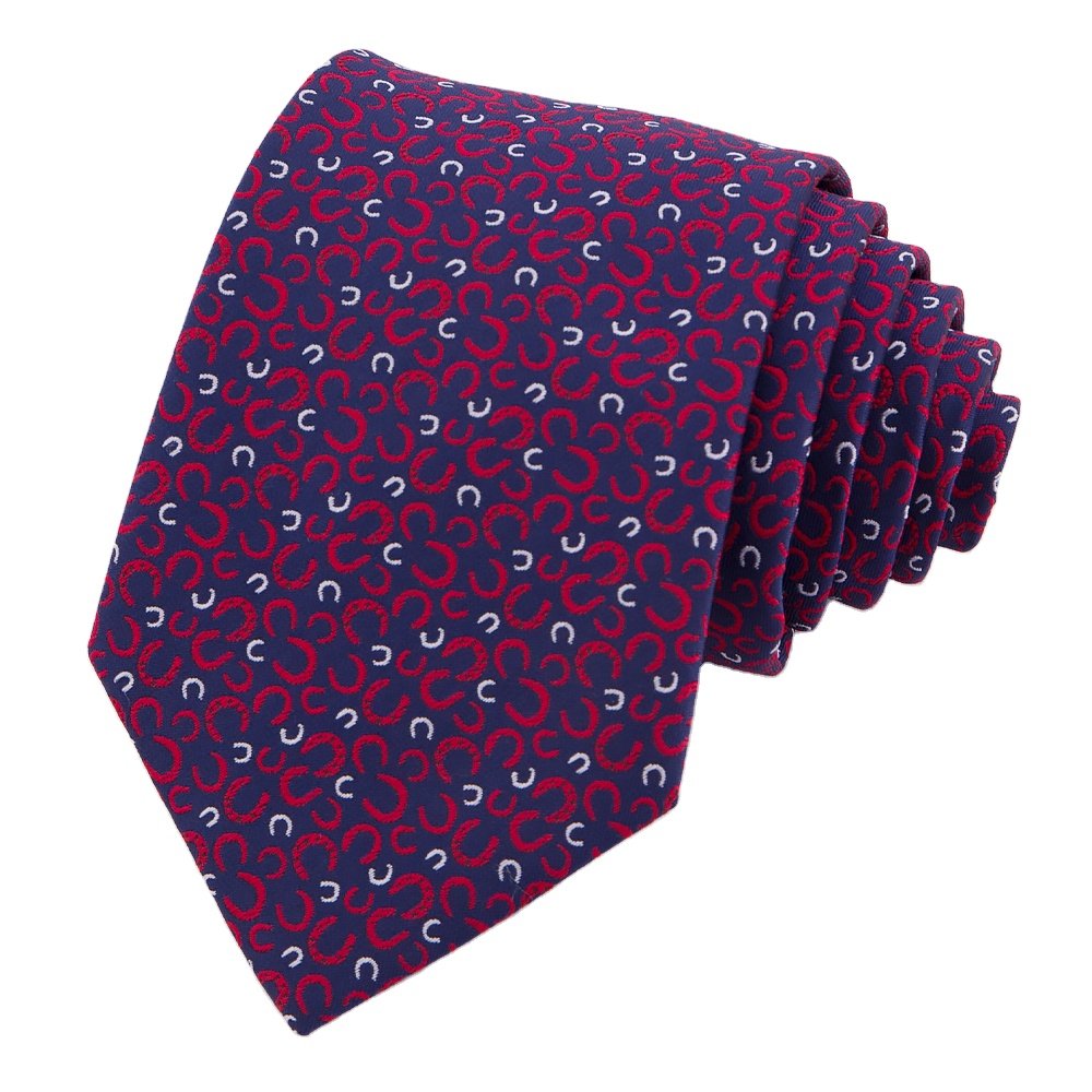 Manxiang Man Tailored Handmade Italian Jacquard Woven 100% Pure Silk Hand Made Neck Tie