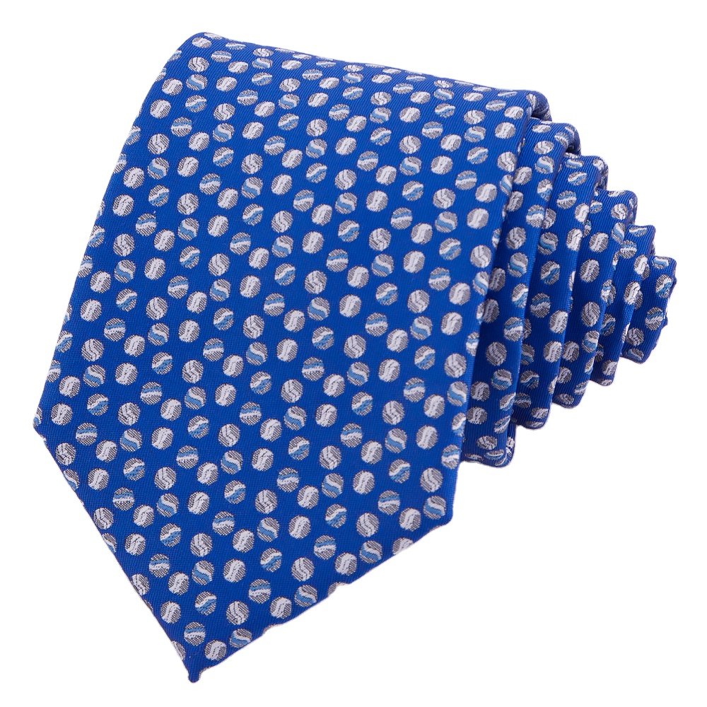 Manxiang Man Tailored Handmade Italian Jacquard Woven 100% Pure Silk Hand Made Neck Tie
