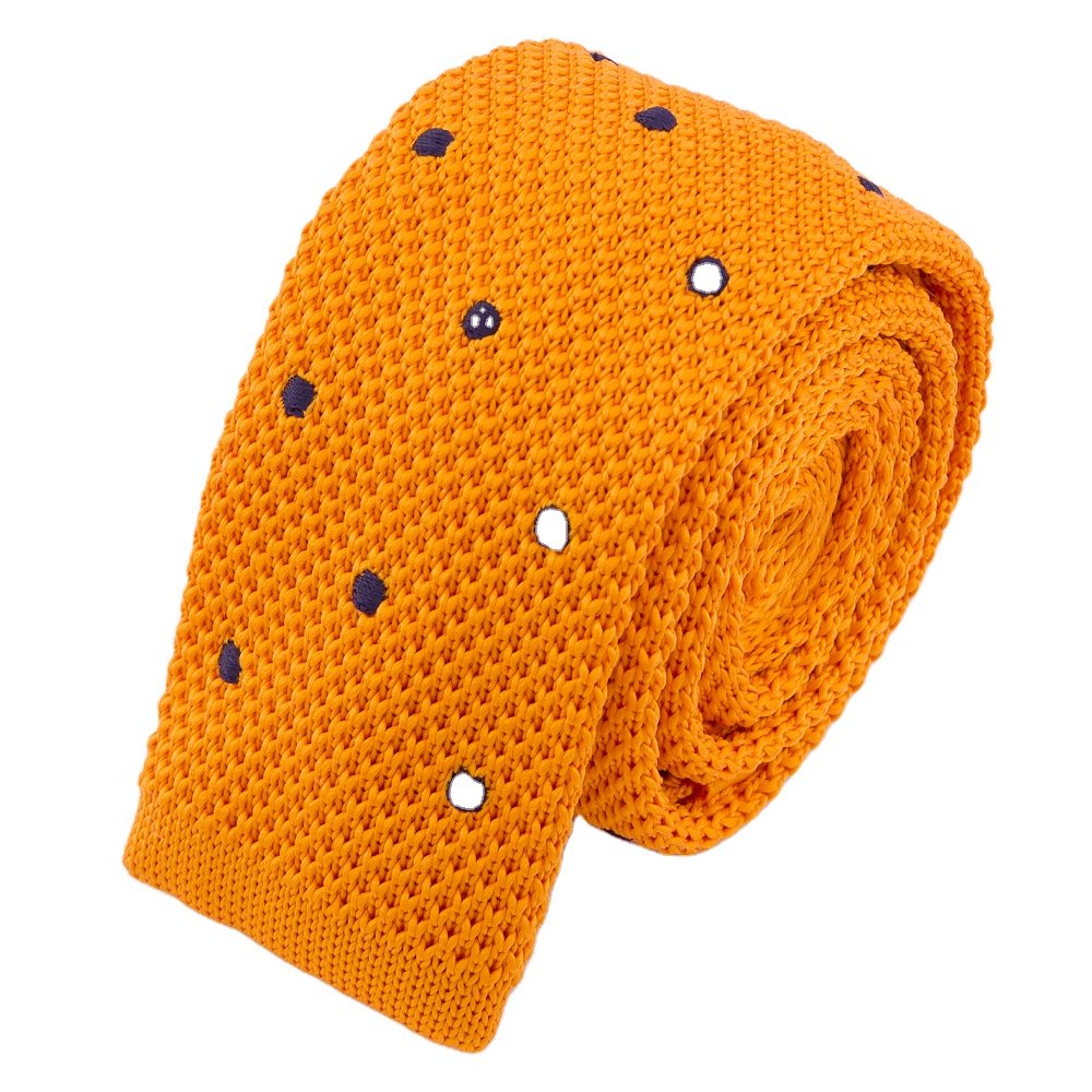 Manxiang Factory Mens Handmade Slim Skinny Striped Solid Color Knitted Neck Tie