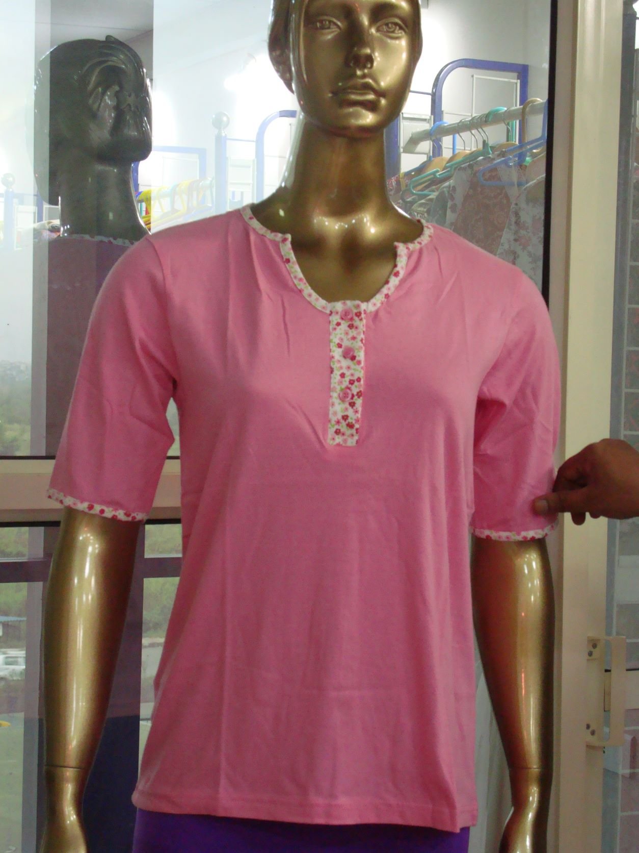 Cotton Kaftan fancy work summer clothing fashion kurta beach wear ladies garments dresses tops knitwear manufactured in India