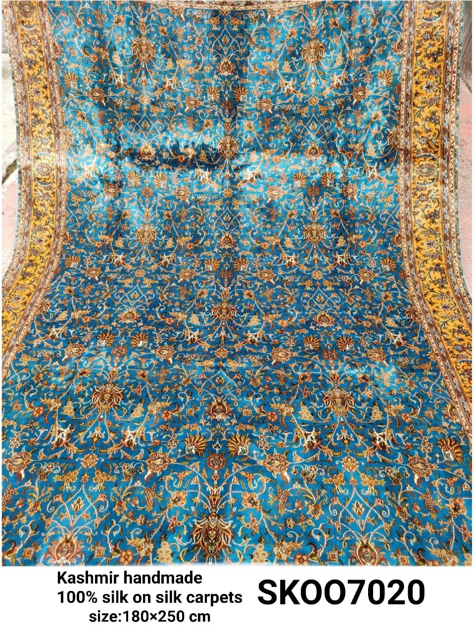 Handmade Silk Carpets Unique Design Beautiful Best Selling Top Quality Silk Rugs For Home At Economic Prices