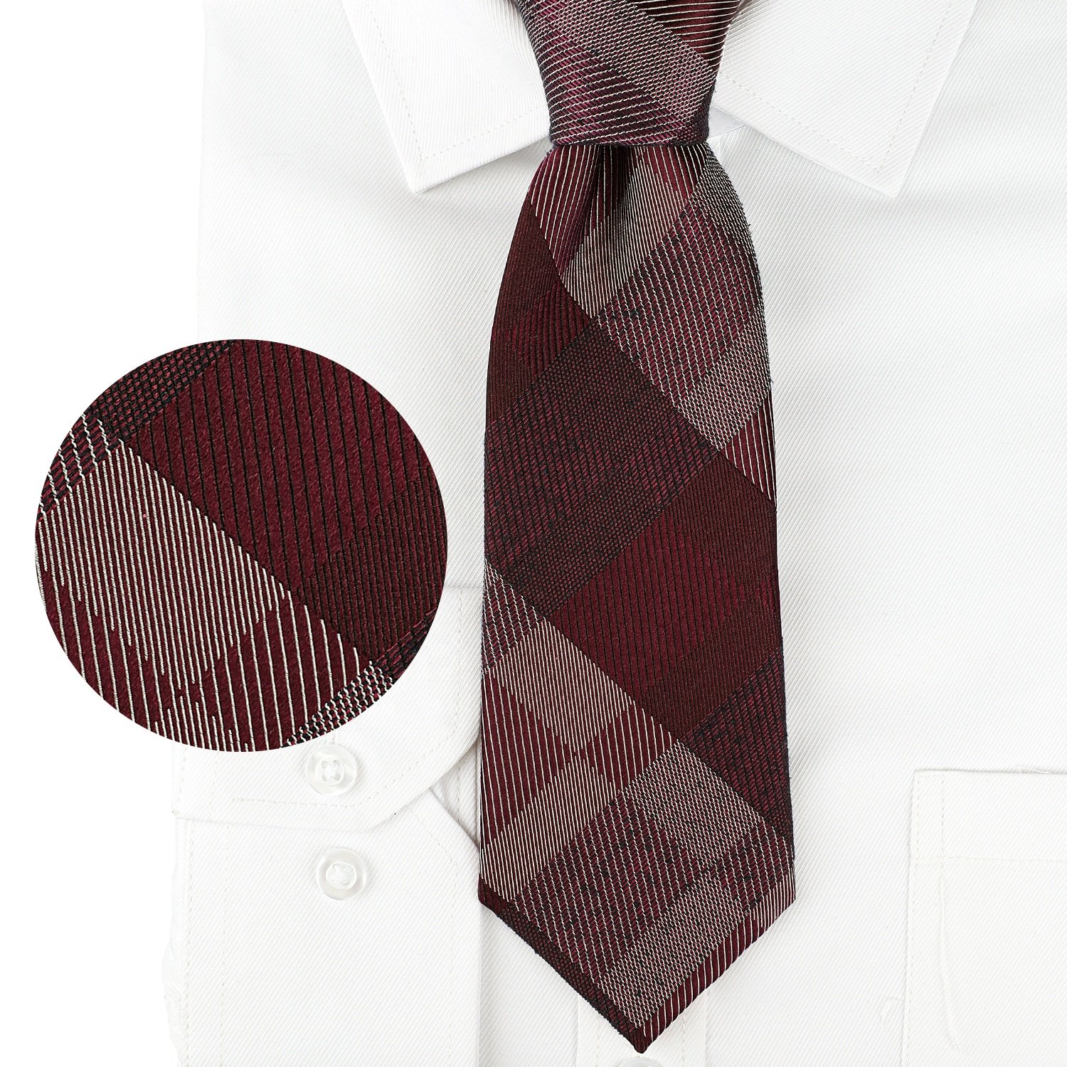Wholesale High Quality Multi-pattern 6 Neckties Classic Hot Sale 100% Silk Business New Casual Men Silk Ties