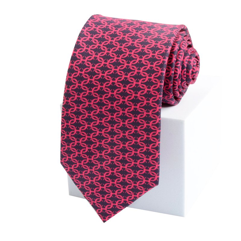 Hamocigia Factory Handmade 100% Organic Pure Silk Tie Custom Digital Printing Ties