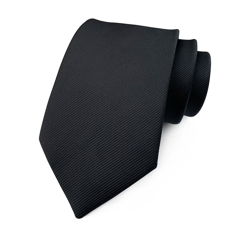 Wholesale 15 colors available woven Neckties Solid Neck Ties For Men