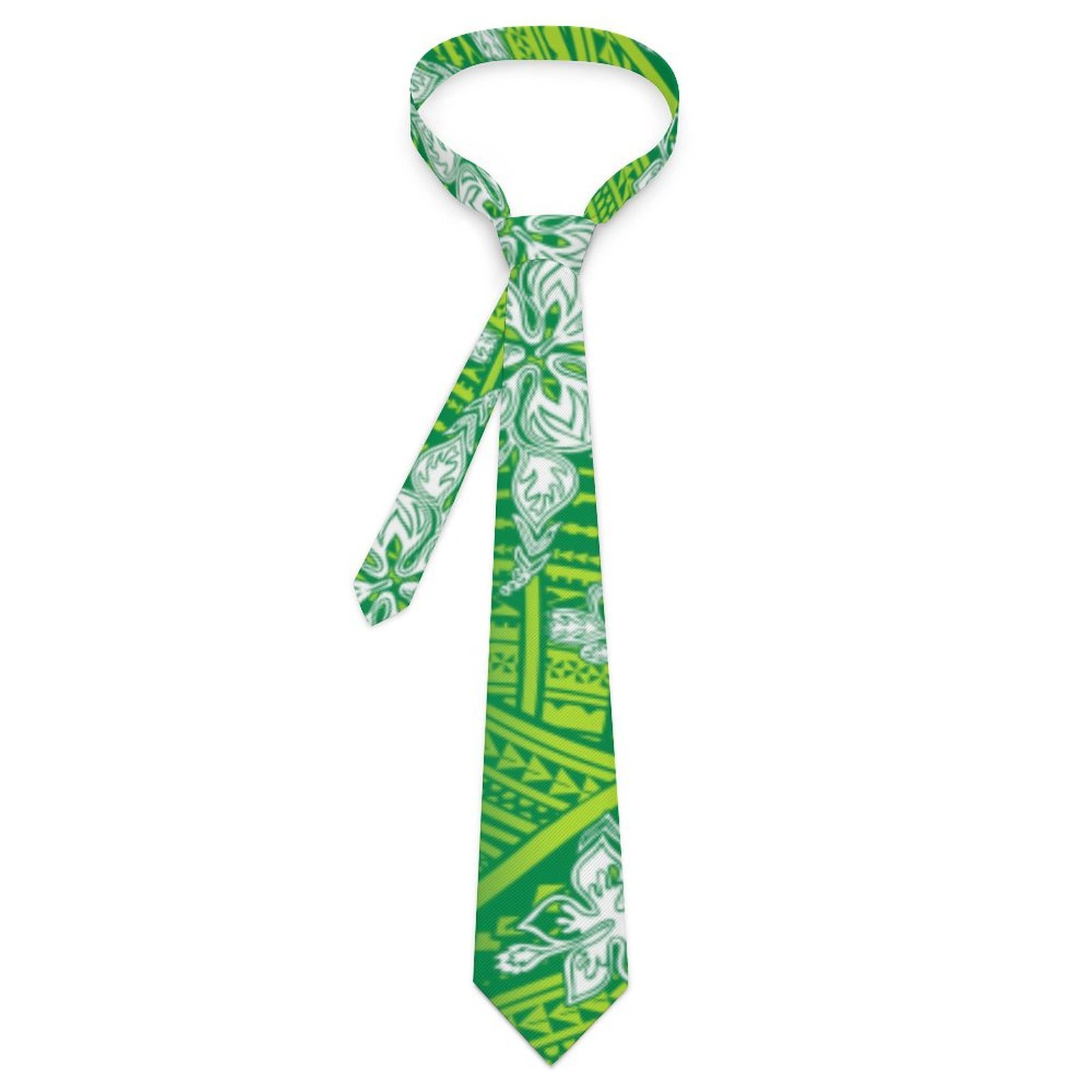 Polynesian Samoan Tribal Design Custom Hot Sale Floral Tie Printing Necktie For Man Business Casual Men Neckties