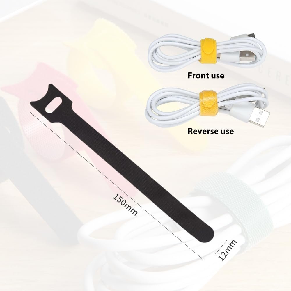 Nylon Fastener Velcroes Hook And Loop Cable Tie Nylon Strap Cable Tie Cinch Strap Buckle Velcroes