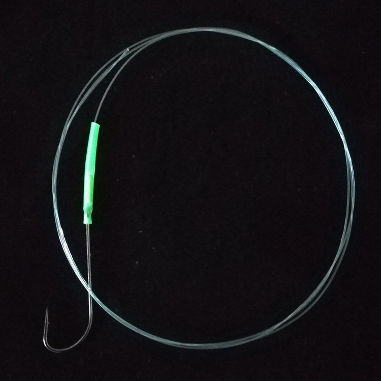 SUPERIORFISHING Sabiki Rigs Shank Stainless-Steel Single Hook Pre-tied Nylon Fishing Line String Baits Fishing rigs 8089
