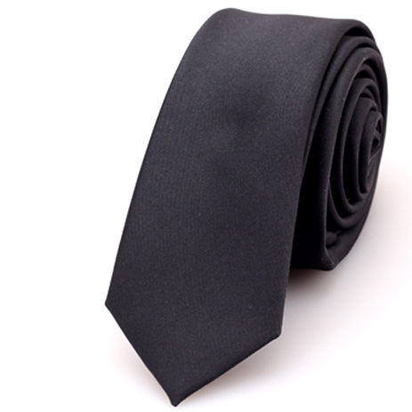 6 cm Slim Plain Necktie Necktie Pink Ties Solid Color